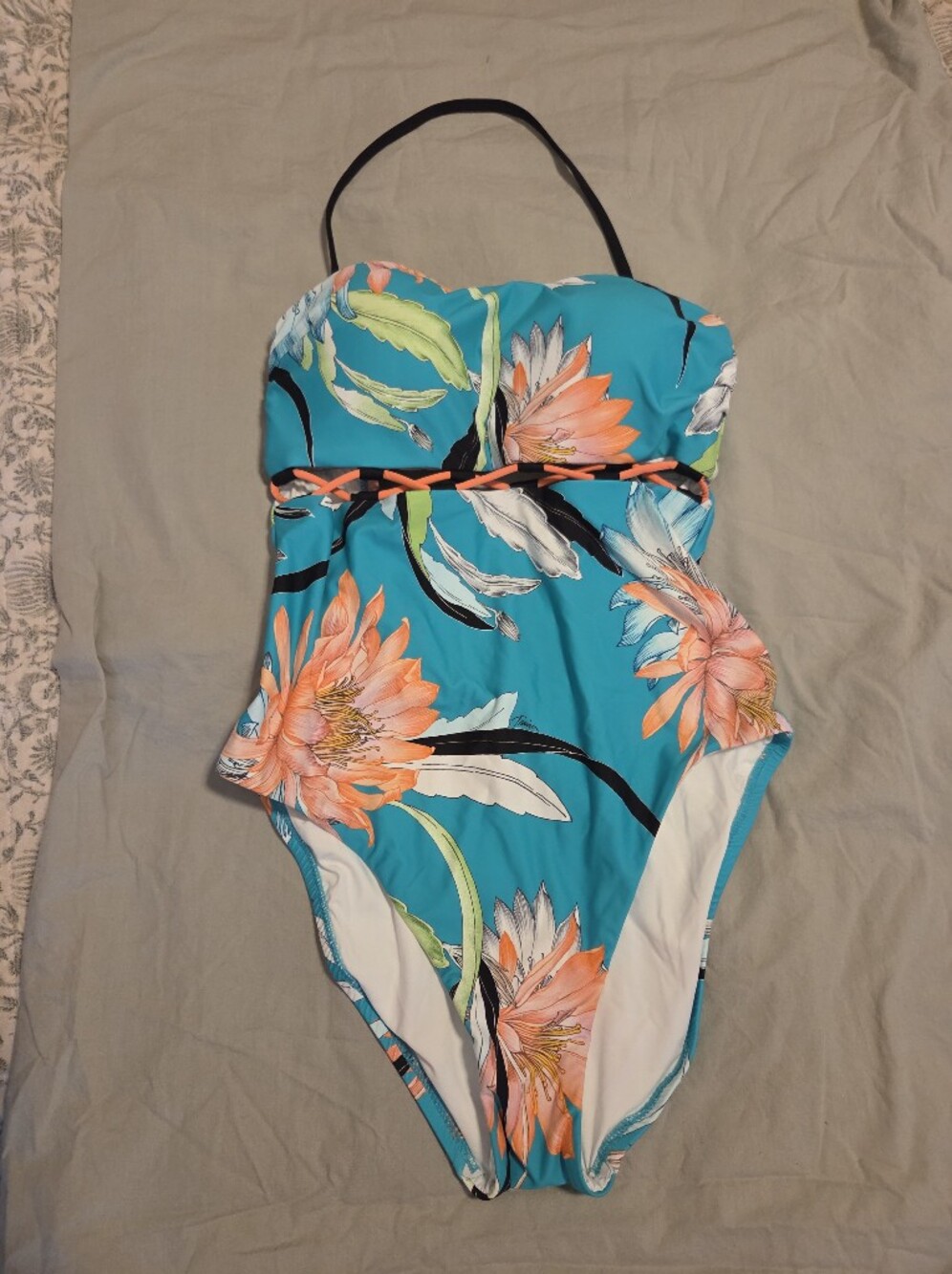 Trina Turk Shangri La Jade One Piece Swimsuit NWOT